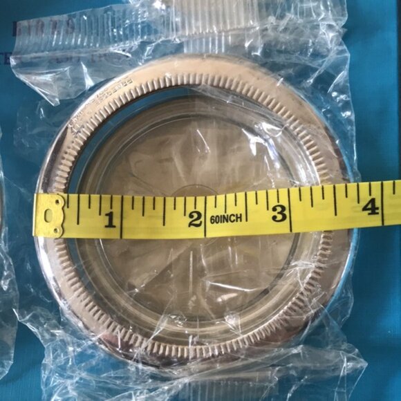 Birks MCM Coaster Ash Tray Set 4 Vintage - Picture 7 of 11